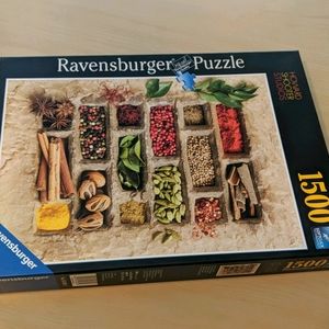 Two 1500 piece Ravensburger puzzles